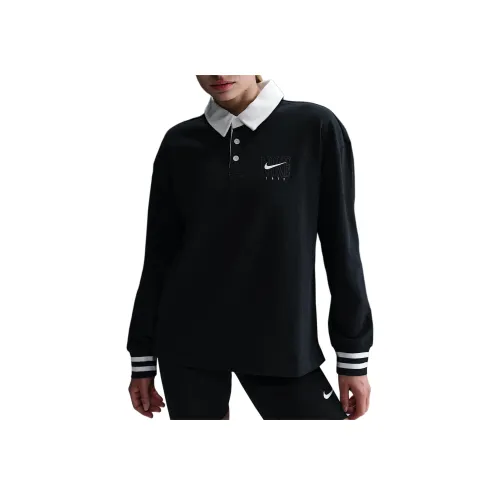 Nike Clothing Женские Поло Черного цвета
