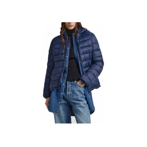 Pepe Jeans Куртки и Пальто Женские Синие
