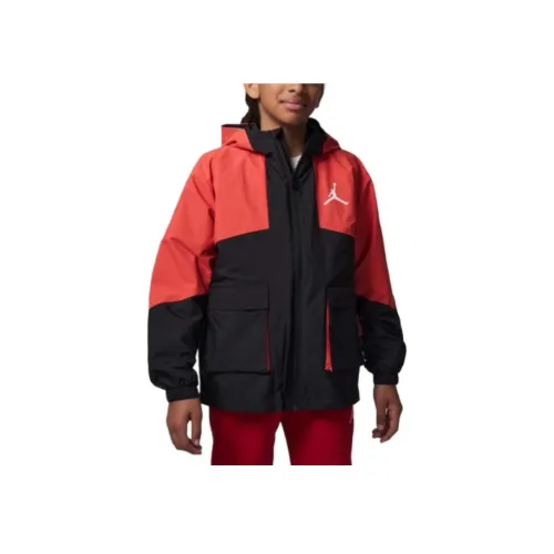 Джордан Куртки Пальто Лобстер Красный Детский