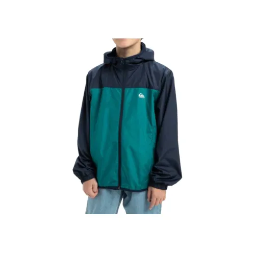 Quiksilver Темно-морской синий Школьный возраст Куртки