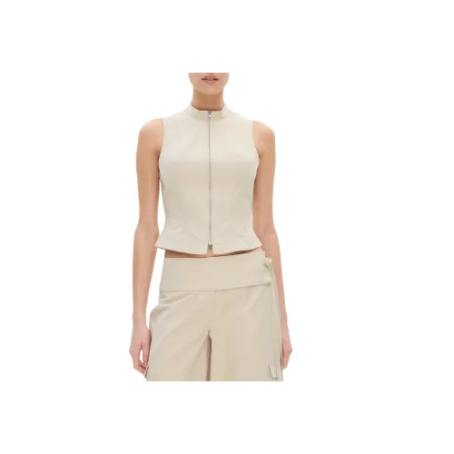 GLASSONS Бежевый Женские Майки