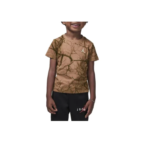 Джордан T Рубашка Коричневый Children Возраст 3-7 лет