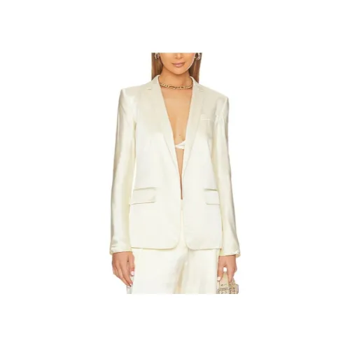 LOVESHACKFANCY Бизнес-костюм женский цвет слоновая кость