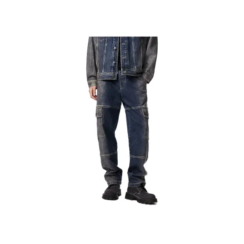 JACK JONES· Джинсы Мужские Темно-синие