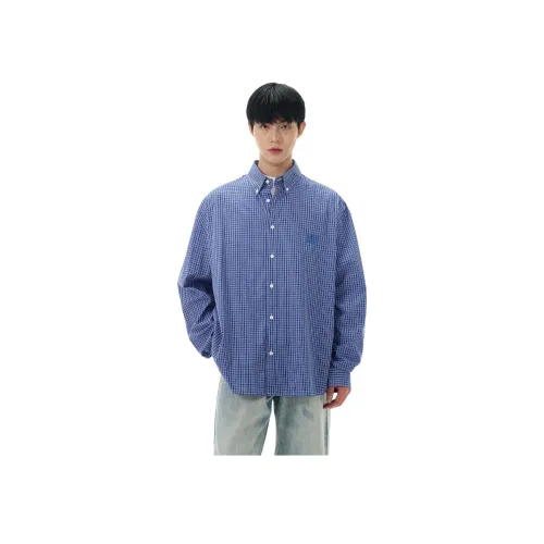 Pirkadat Синий Унисекс Рубашки