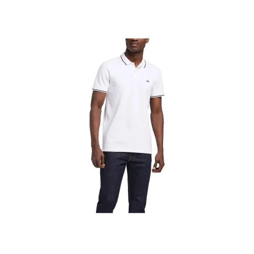 Lee совместный бренд модель Bright White Men's Polo