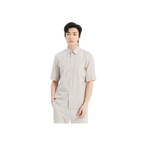 LESS IS MORE Хаки 25XXC3011Y Мужские Рубашки