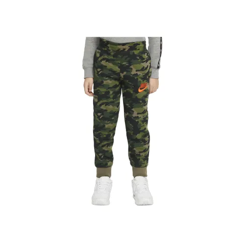 Найк Вязаные Тренировочные Штаны Детские Средний Оливковый