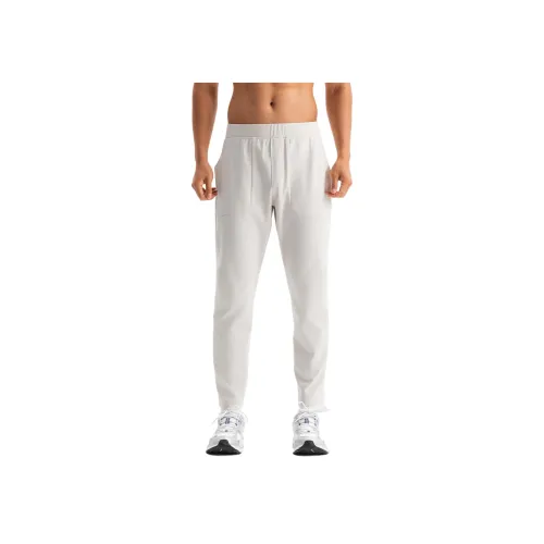 DECATHLON Светло-белые, лаймово-серые, спортивные брюки для мужчин