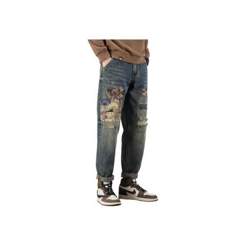 TUCANO Blue Unisex Jeans TUCANO Синий Унисекс Джинсы