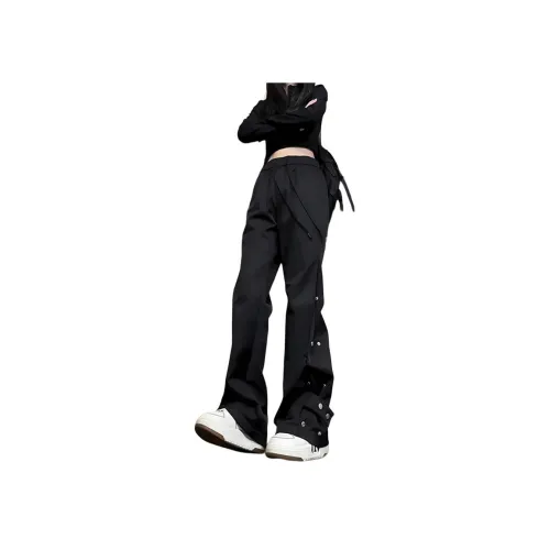 Dark Horse Чернильно-черные Унисекс Повседневные брюки