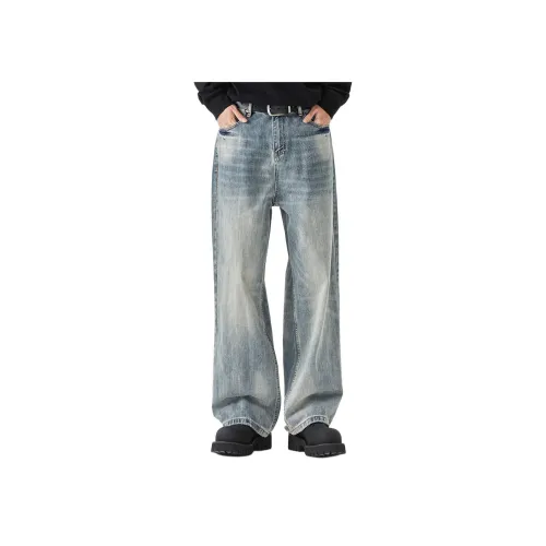 ALL IN Джинсы Мужские Клуазон Синий