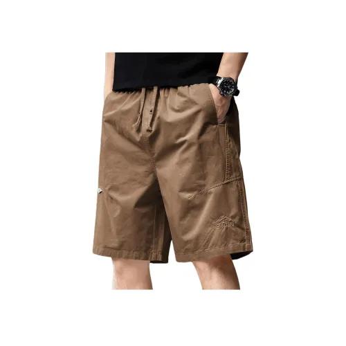 VUAS Летние Карго Шорты Прямой крой Мужские