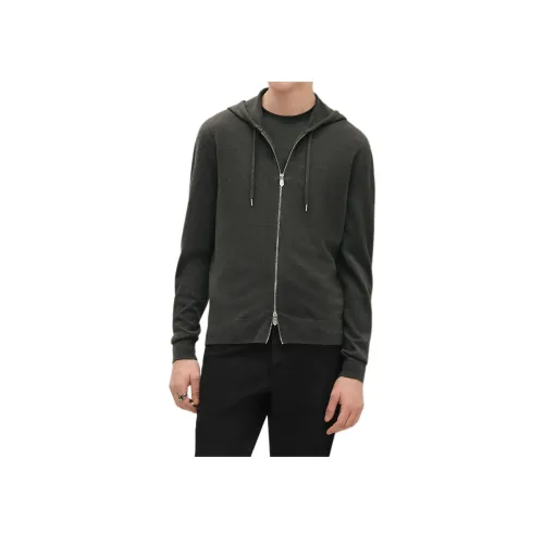 HERMES FW25 Толстовка Мужской Коричневый