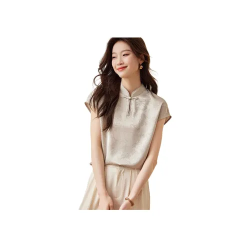 Mo Han Yi Mei Рубашка Женская Шампанское