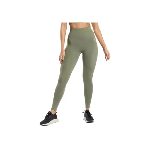 GYMSHARK Оливковые Женские Леггинсы