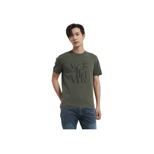 Ancient Shark [Sea Island Хлопок] Зеленый 03015011 Мужская T-рубашка