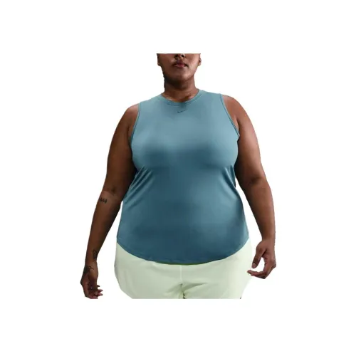 Nike Dri Fit Майка Женская Тлеющий Синий 006