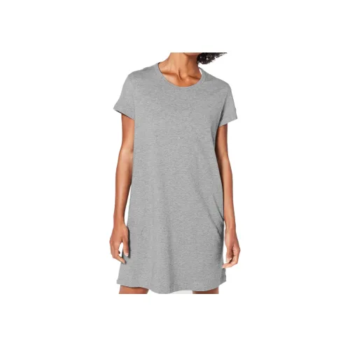 lululemon Day Tripper Короткий рукав Платье Женское Серое