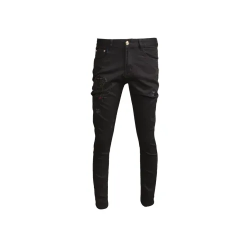 OGQG Черные Мужские Джинсы