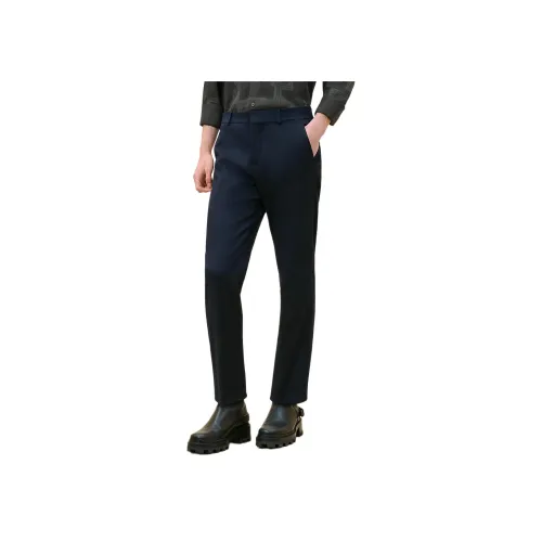 HERMES Повседневные брюки Мужские Морской синий
