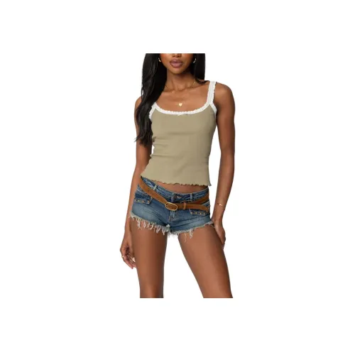 Edikted Teagan Ribbed Tank Top с бретелями для женщин