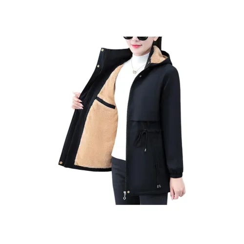 EMINU Женская тренч-куртка