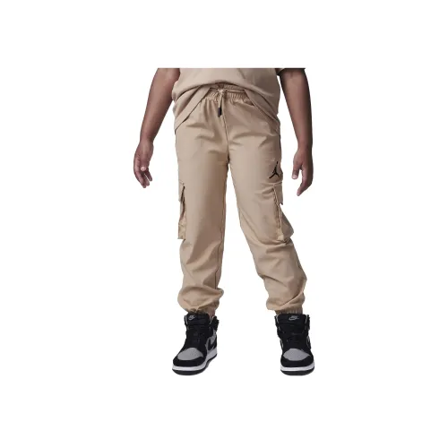 Детский Jordan Вязаные Тренировочные Штаны Post Up Карго Штаны Хаки