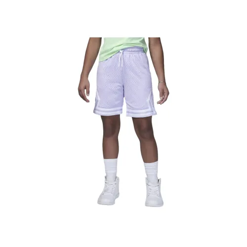 Jordan Air Ромб Шорты Kids Шорты Детский Фиолетовый Крем