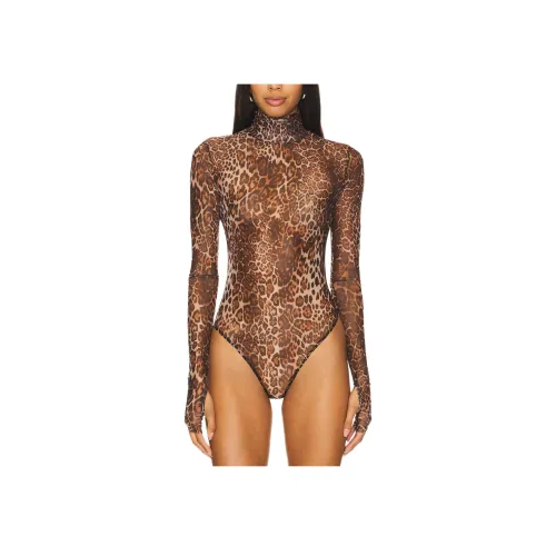 SUPERDOWN Twila Прозрачный Комбинезон-трусы Женские