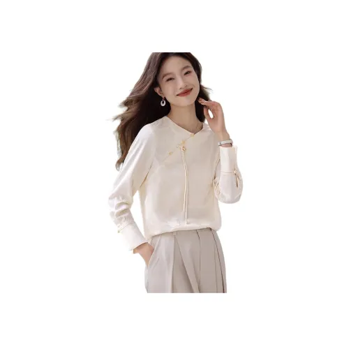 Mo Han Yi Mei Рубашка Женская Экрю