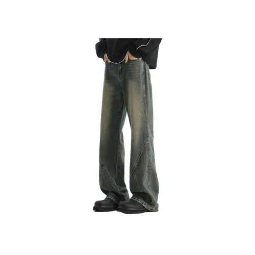 VALKOMM Джинсы Унисекс Потертый