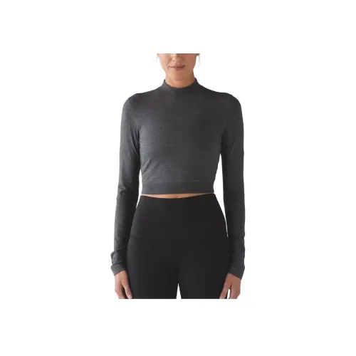 lululemon Стандартная футболка женская темно-серый цвет