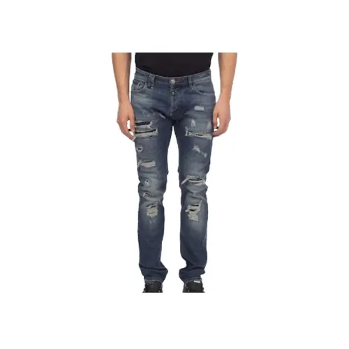 PHILIPP PLEIN Blue Men's Jeans  
PHILIPP PLEIN Синий Мужские Джинсы