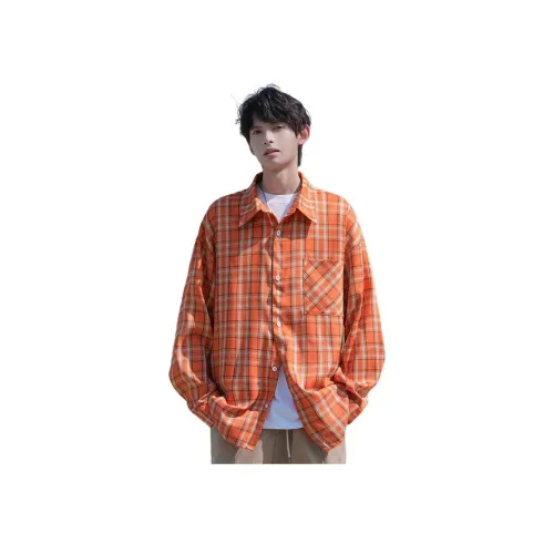 DABAISHA Апельсин Унисекс Рубашки