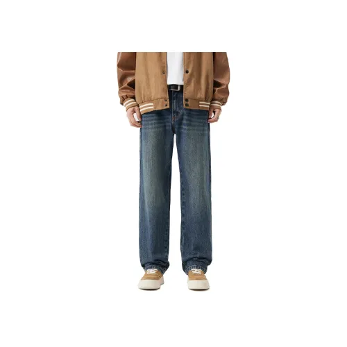 CariteSport Синий Мужской Джинсы