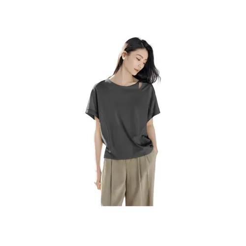 IHIMI Т-рубашка с оборванным рукавом женская