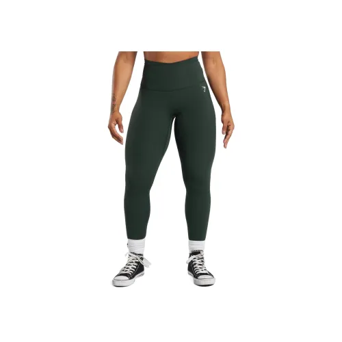 GYMSHARK Зеленые Женские Спортивные Брюки