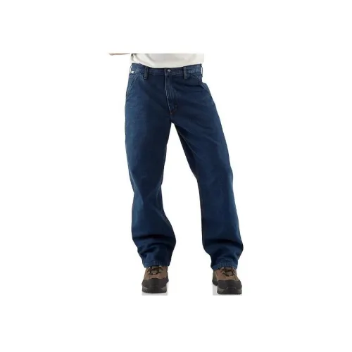 Carhartt Blue Men's Jeans Кархарт Синий Мужской Джинсы