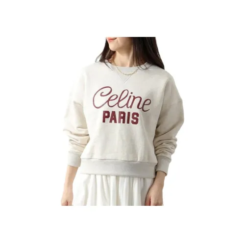 CELINE Толстовка Женская Светло-Серый