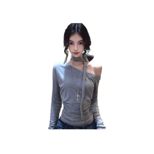 Puppytown Серые Женские T-рубашки