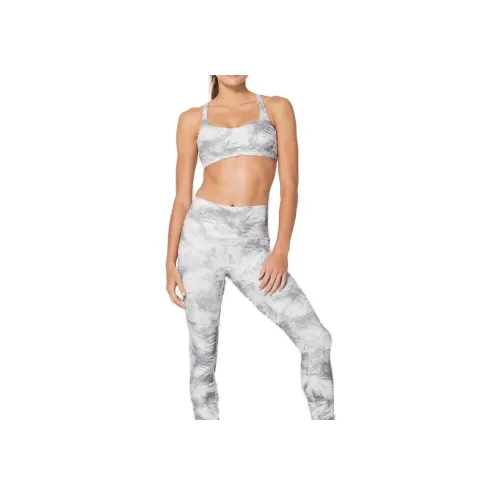 lululemon Free To Be Спортивное белье Женское Серый Белый С принтом
