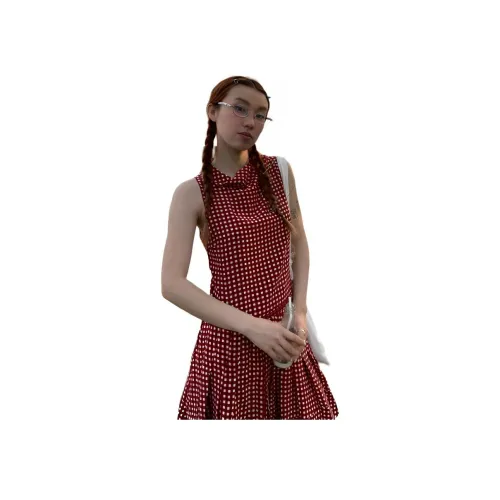 La Chapelle Шея Подвесной Жилет Женские Майки