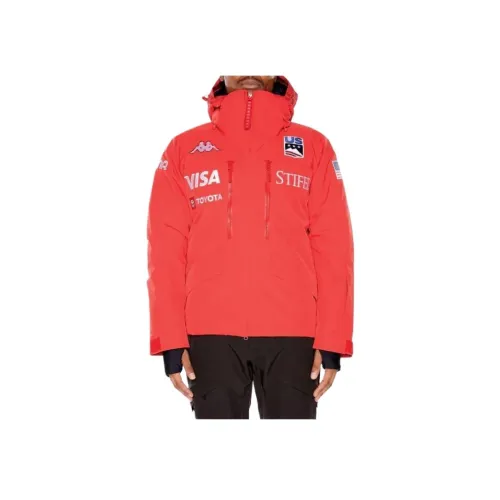 KAPPA 6Cento 602T Куртка Мужская Красная