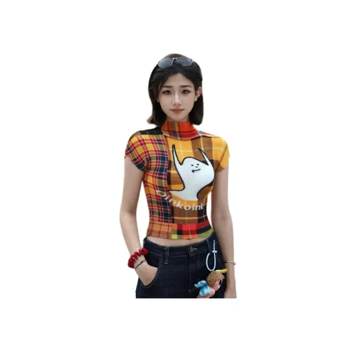 Qiuerle ArtS Призрак Женские Футболки