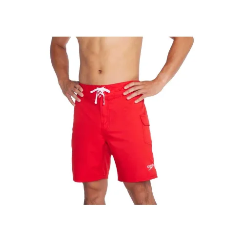 Speedo Red Мужские Пляжные Шорты
