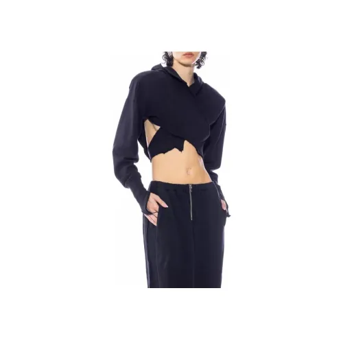 SAMI MIRO VINTAGE Черные Женские Толстовки