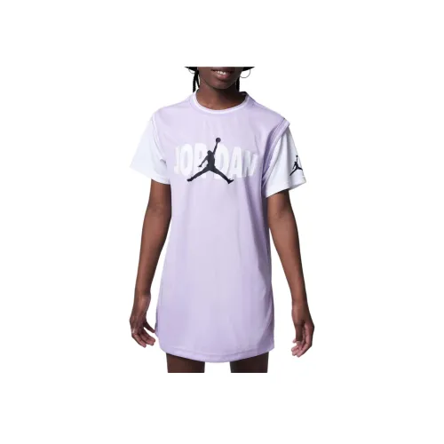 NIKE Иней Фиолетовый Платье для школьного возраста