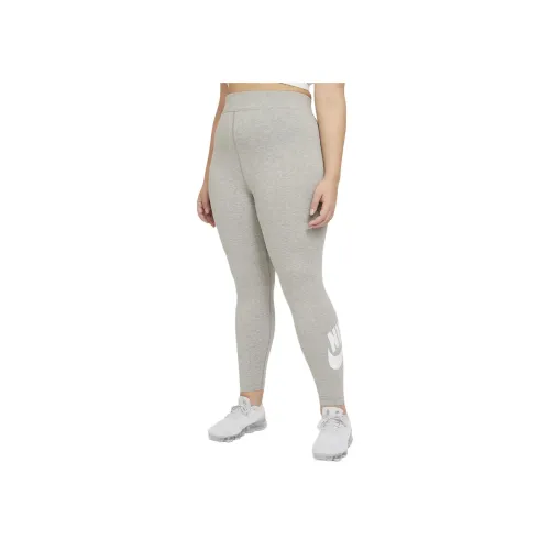 nike Sportswear Essentials series Леггинсы Женские Темно-серый