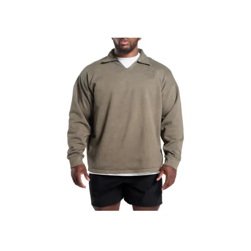 GYMSHARK Светло-коричневый Мужской Свитшот